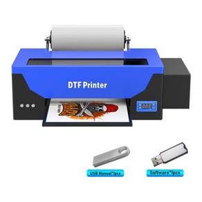 컬러/흑백레이저프린터 엡손 R1390 용 A3 DTF 롤 피더 오븐 포함 필름 전송 티셔츠 인쇄기 DIY 원단, 1) R1390 DTF Pinte1