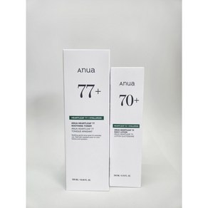아누아 어성초77+토너 500ml + 어성초데일리로션 200ml, 1세트