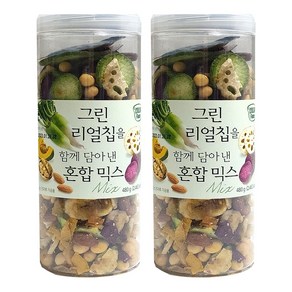 그린 리얼칩을 함께 담아 낸 혼합믹스 480g x 2개