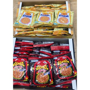 300에낙라면과자 오리지날맛 스파이시맛선택, 30개, 16g