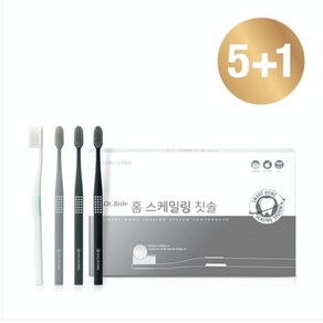 [5+1]하이리빙 닥터브라이트 홈 스케일링 칫솔 1세트(4개)