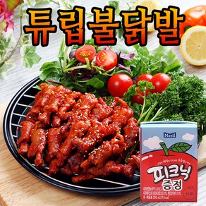 제이엠푸드 숯불 튜립불닭발 280g피크닉증정, 280g, 10개