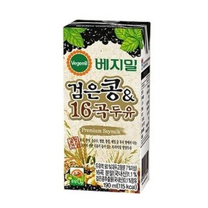 베지밀 검은콩과16곡두유 190ml x 48팩, 베지밀 검은콩 아몬드와호두 190ml 48팩