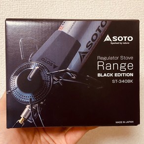 ST-340BK 소토 레귤레이터 스토브 Range 블랙 soto