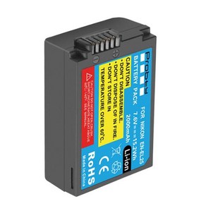 카메라 호환 배터리 ENEL25 EN EL25 교체 및 USB 충전기 세트 니콘 Z30 Z50 ZFC 4241 ENEL25, 1.1 Battey, 585