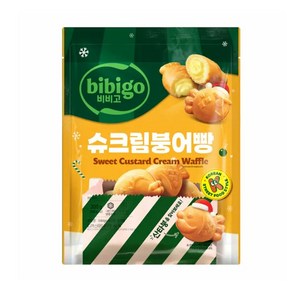 비비고 산타 슈크림 붕어빵, 300g, 1개