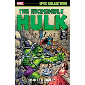 (영문도서) Incredible Hulk Epic Collection: Man or Monster? [New Printing 2] Paperback