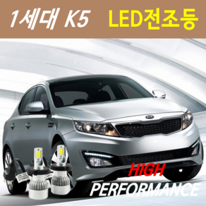 1세대 K5 LED전조등(안개등) 8000루멘 6000K, (필수)소켓가이드 A타입 - 1세트, 1개