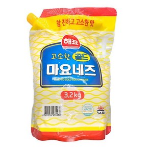 해표 마요네즈 스파우트팩 3.2kg 유통기한 24년 11월 10일