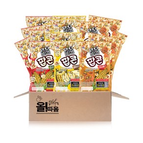 올따옴 전자렌지용 팝콘 3종기획(오리지날5+버터5+카라멜5), 80g, 1개