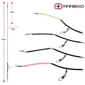마리수 원투채비 스네이크천칭 유동 감성돔 돌돔 채비, 1개, 10개입