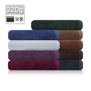 국산 중형 65바스타올 (65x130cm 320g) 업소용 순면 목욕 바디 타올 타월 큰 대형 수건, 초콜렛, 1개