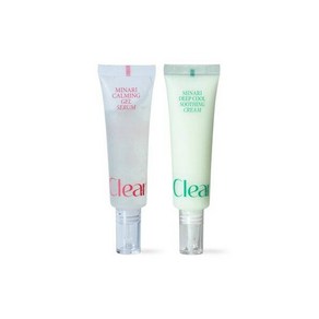 클리어디어 미나리모공해방SET 미나리 젤 세럼 30ml + 수딩 크림, NONE, 1개