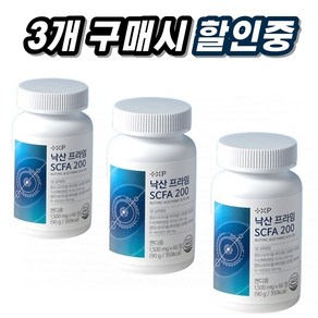 특허받은 k-낙산균 낙산프라임 미야리산 단쇄지방 프로바이오틱스, 3개, 60정