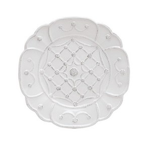 줄리스카 드몽드 지름 24cm 빌란드리 디저트 플레이트 (Jadins du Monde Whitewash Villandy Desset/Salad Plate), 1개