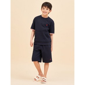 BEANPOLE KIDS 피케 변형 상하 세트 네이비 BI4342U10R 마감임박!!!, 남색