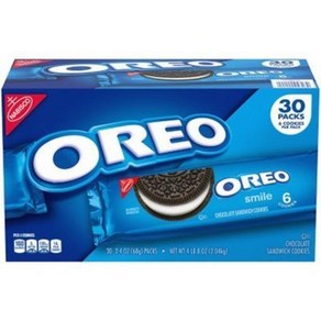 오레오 스마일 초콜렛 샌드위치 쿠키 Oeo Smile Chocolate Sandwich Cookies, 1개, 2.04kg