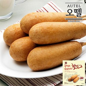 [G]오뗄 카스테라 핫도그 750gx2개, 750g, 2개