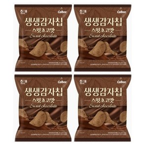 생생감자칩 스윗초코맛 (사탕증정), 1개, 90g