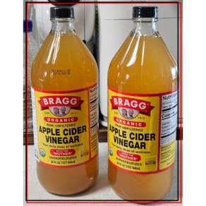 브래그 유기농 사과식초 BRAGG 브레그 한국 공식 수입원 초특가, 2개, 946ml