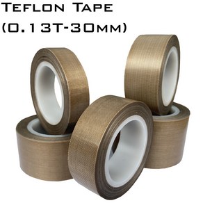 고온 내열 테프론 테이프 PTFE Teflon Tape AG-03 국산 30mm(0.13T), 1개