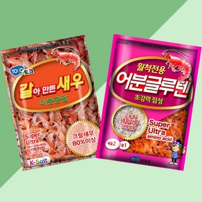 토코 노지용글루텐 (갈아만든새우 어분글루텐 세트), 1세트, 550g