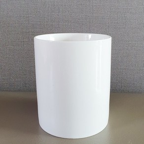 [캔들레이디] 캔들용기 - 세라믹 원형 300ml, 1개, 화이트