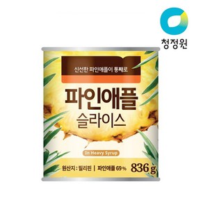 청정원 파인애플 슬라이스 836g, 1개