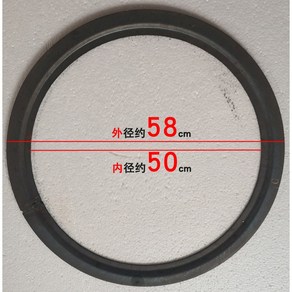 돌솥 솥티 가마솥 화덕 아궁이 드럼통 솥걸이 화로 스토브, 링 외경 57 내경 50, 1개