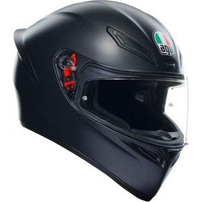 AGV 18394007029L 오토바이 헬멧 풀페이스 K1 S MAT 블랙 매트블랙 L사이즈 23.223.6인치 5960cm, matte black, Lサイズ (59-60cm)