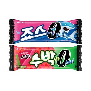 0칼로리바 2종 수박바 0칼로리 75ml x12 + 죠스바 0칼로리 75ml x12, 1개