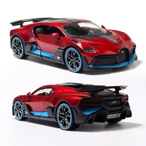 마이스토 1:24 Bugatti Divo 레드 부가티 디보 슈퍼카 합금 모형차