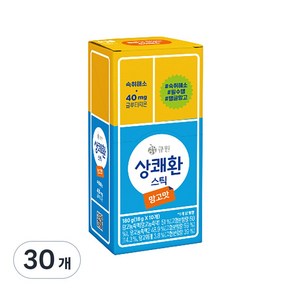 큐원 상쾌환 스틱 망고맛, 180g, 3개