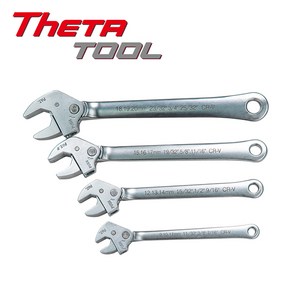 THETA TOOL 세타툴 몽키 스패너 라쳇 자동 렌치 SH 0911, 1개