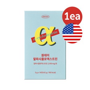 [데이즈온] 원데이 알파시클로덱스트린 알파CD 파인애플맛 1박스, 42g