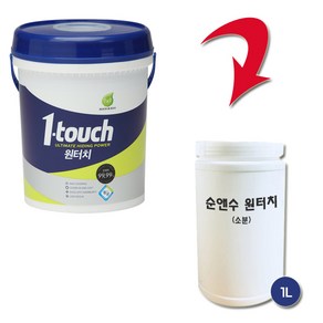 노루페인트 벽면 벽지용 수성페인트 순앤수 원터치 1L 무광, 피넛1, 1개