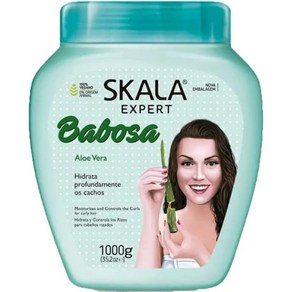 SKALA Expet Babosa HidoNutitivo 엑스퍼트 알로에 헤어 트리트먼트 팩 1kg(2.2lbs), 1개