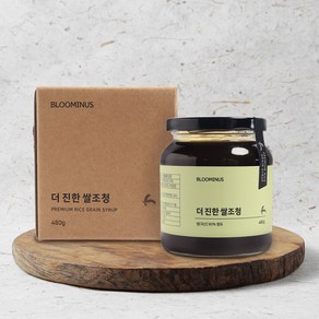 100% 국내산 왕비천 명인 수제조청 더진한 쌀조청 480g, 1개