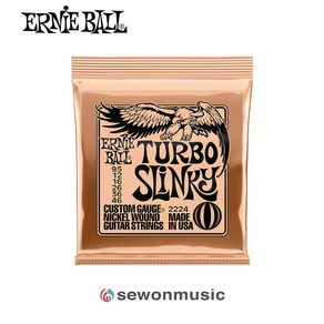 어니볼 일렉기타선세트 TURBO SLINKY 니켈 9.5-46