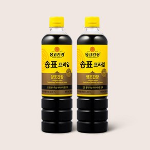 [몽고식품] 송표 프라임간장 900ml x 2개