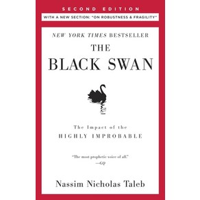 (영문도서) The Black Swan: Second Edition: The Impact of the Highly Impobable: With a New Section: On R... Papeback, Random House Tade, English, 9780812973815