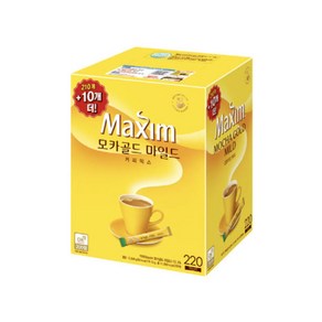 맥심 모카골드 210스틱 +10T, 1개, 12g, 220개입