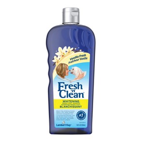 Pet-Ag Fesh ’n Clean Whitening Snowy-Coat Shampoo Pet-Ag Fesh 'n Clean 화이트닝 스노우 코트 샴푸 바닐라 향 - 18온, 1개, 533ml