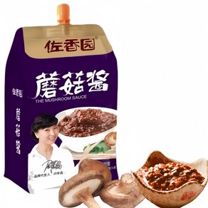 <중화국제>줘샹웬 버섯장 볶음장 비빔장 표고버섯장, 1개, 320g