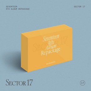 세븐틴 SECTOR 17 정규4집 리패키지 앨범 KiT ve, 1KIT