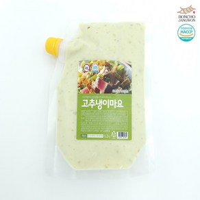 텃밭 본초소스 고추냉이마요소스 1.2kg, 1개