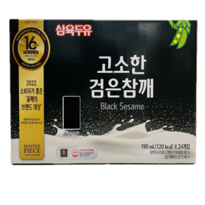 삼육두유 고소한 검은참깨, 190ml, 30개