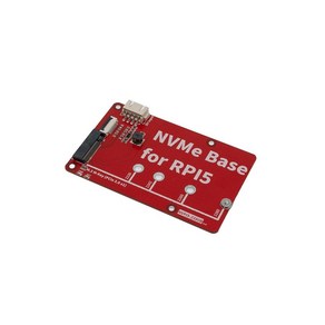 NVMe (M.2 M-Key 2230 2242 PCIe Gen3) SSD HAT 라즈베리 파이 5용 M.2 슬롯이 있는 NVMe HAT PCB (M-Key), 2280B, 1개