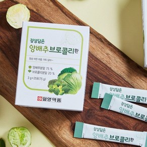 양배추 브로콜리환 스틱형 50포 3박스, 75g, 3개