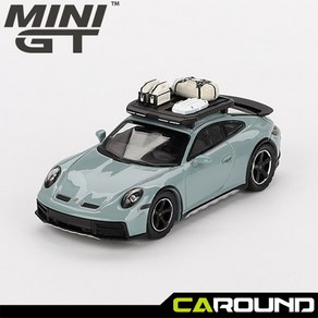 미니지티(780) 1:64 포르쉐 911 다카르 - Shade Green Metallic